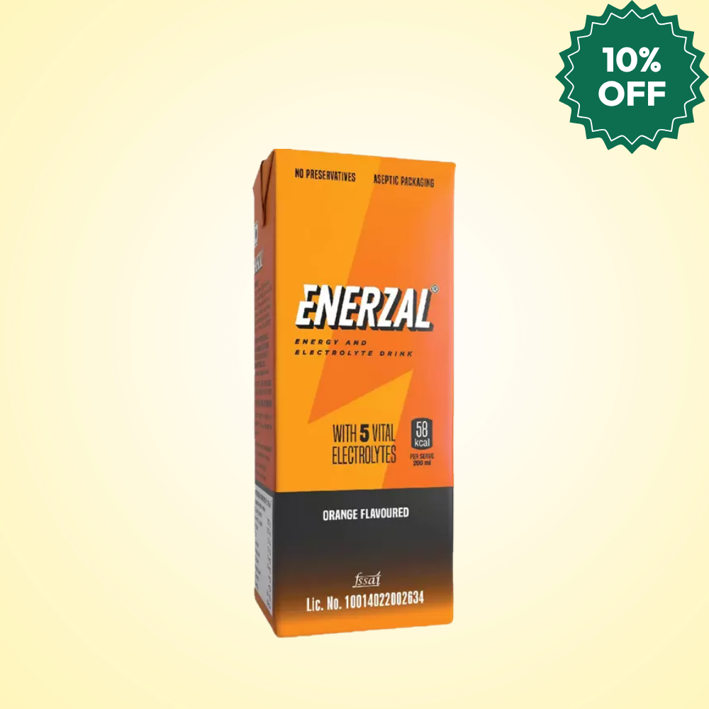 Enerzal Orange Flavour Liquid 200ml