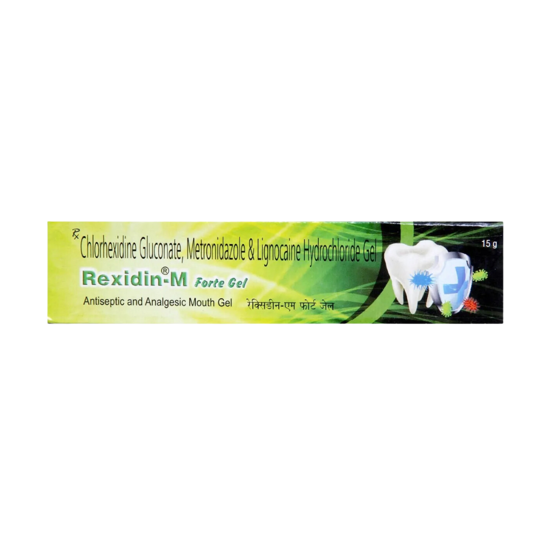 Rexidin M Forte Gel 15g